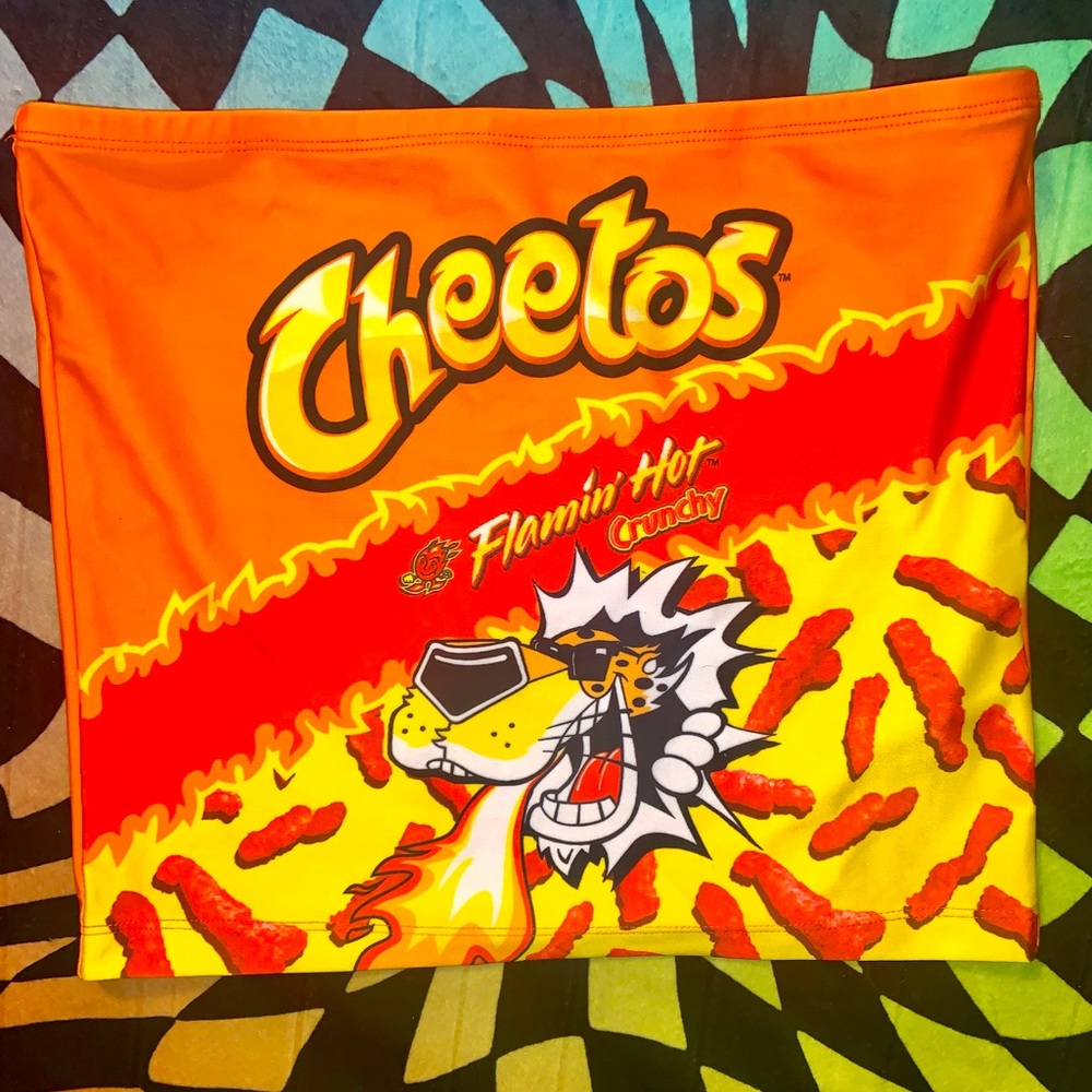 Cheetos Crop Tube Top